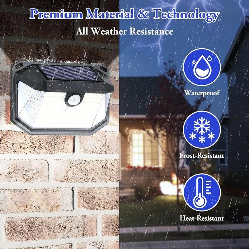 Brightever Solar Outdoor Lights Waterproof Solar